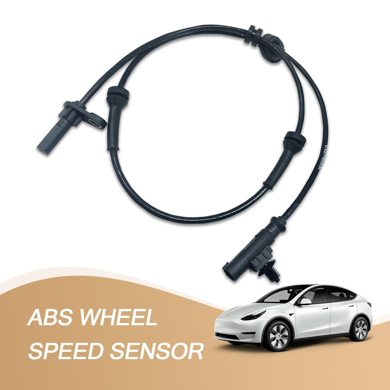 Pack-1 Automobile Wheel Speed Sensor, Anti-Lock Brake System Rear Left ABS Sensor, Directly Installed Standard Accessories Replacement 3630050U2010, Compatible with Heyue Models (Black)