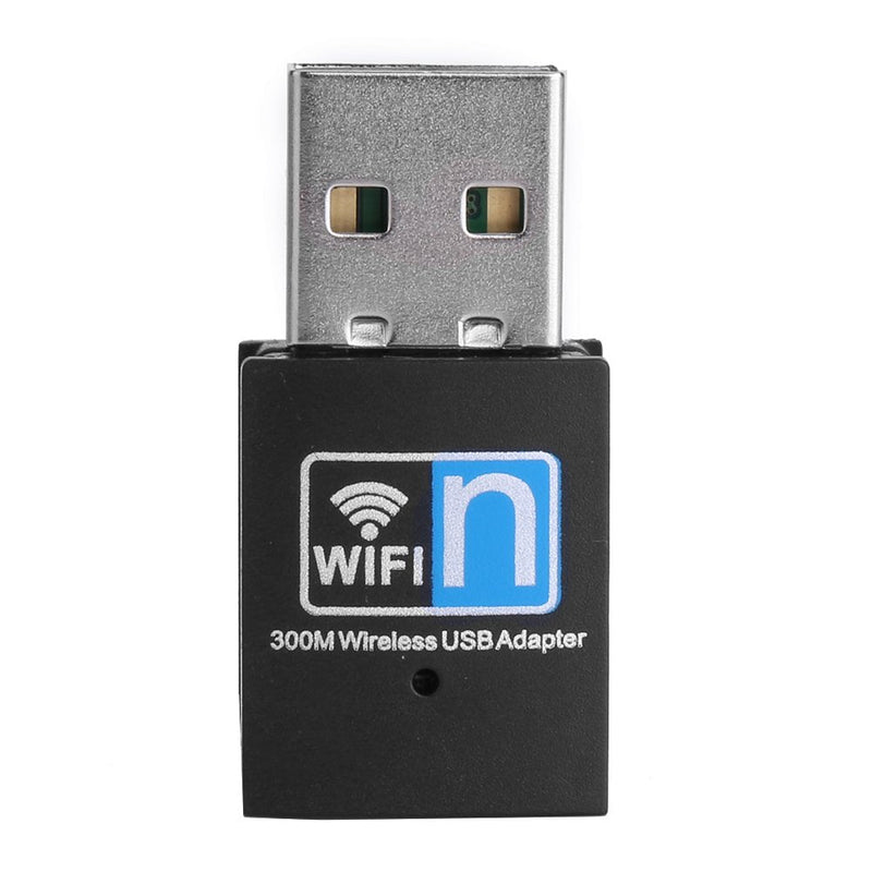 Heayzoki USB Adapter,300M Mini USB 2.0 Adapter Dongle Network Card Receiver for Desktop Laptop,High Speed Data Transfers,for 2000/XP/Vista/7/8/10, Linux,etc