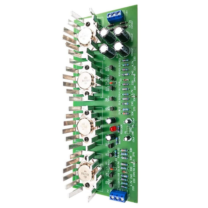 OCL amplifier boards soldering set, TJ-56-4 high performance OCL amplifier board module, 100W two-channel stereo sound electronics experiment DIY kit