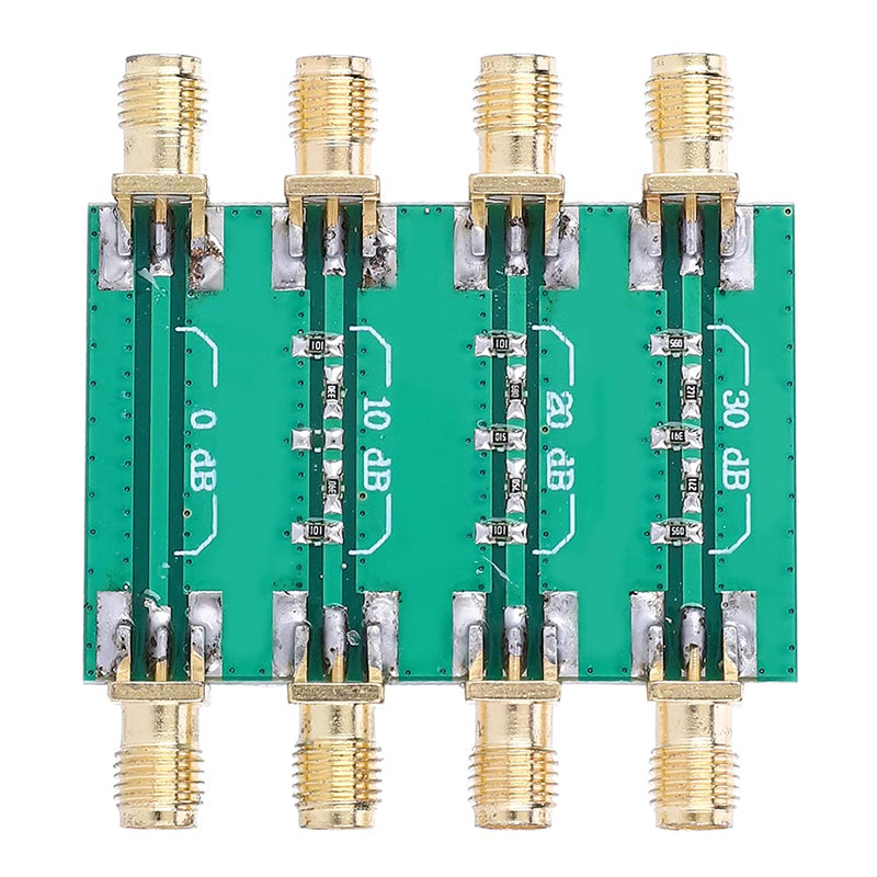 DC-4.0GHz RF Fixed Attenuator Module SMA Double Female Head Outer Screw Radio Frequency Attenuator Board Replacement
