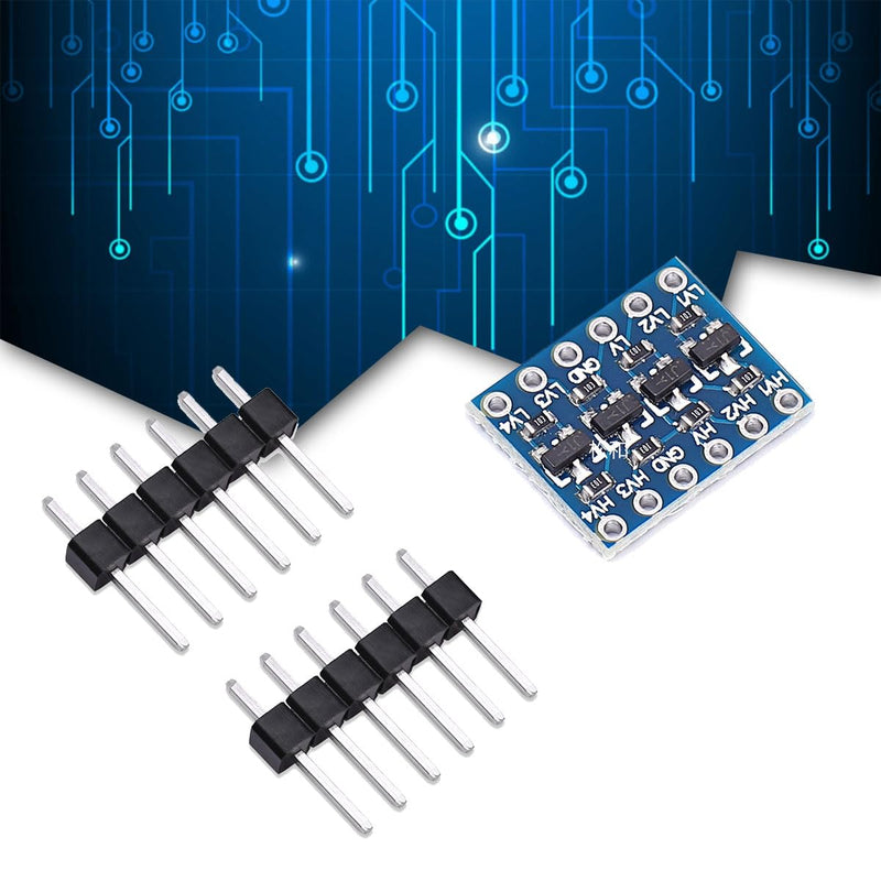 Level converter, level shifter, 15 pieces 4-channel level converter, bi directional level shifter, level shifter 3V 5V, level shifter 3V, level converter 5V, converter 4 channel level converter 3V to 5V