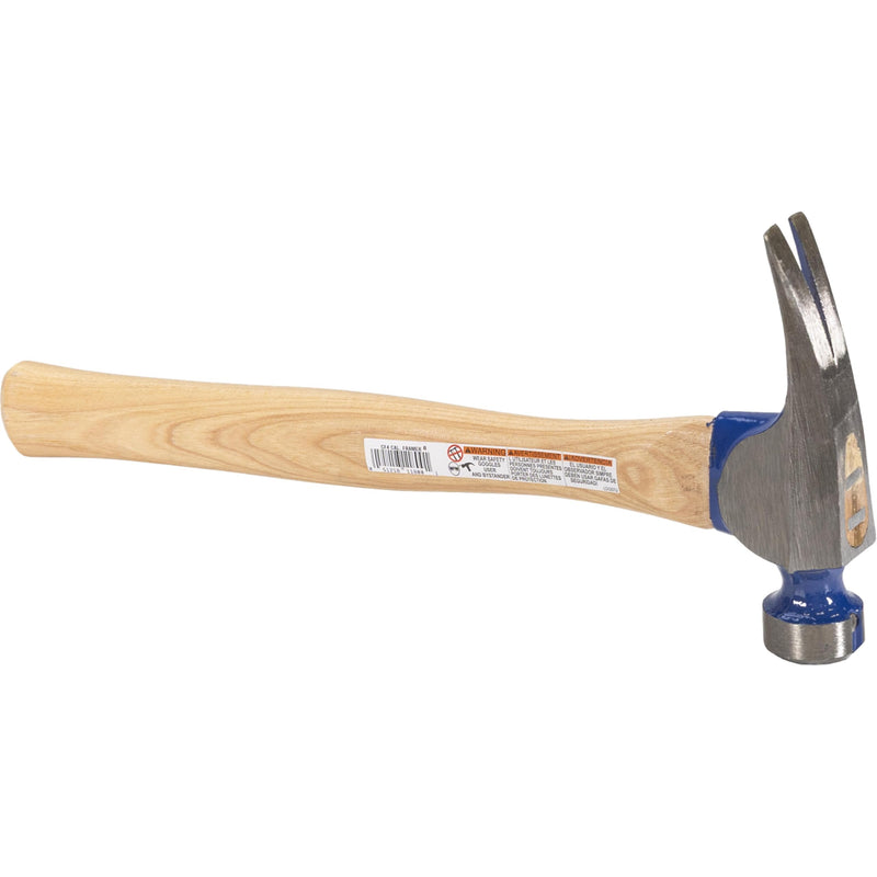 VAUGHAN CF4 California Framer Hammer, 16 oz Milled, Nail Starter, Assembled in USA, VN11800 Straight