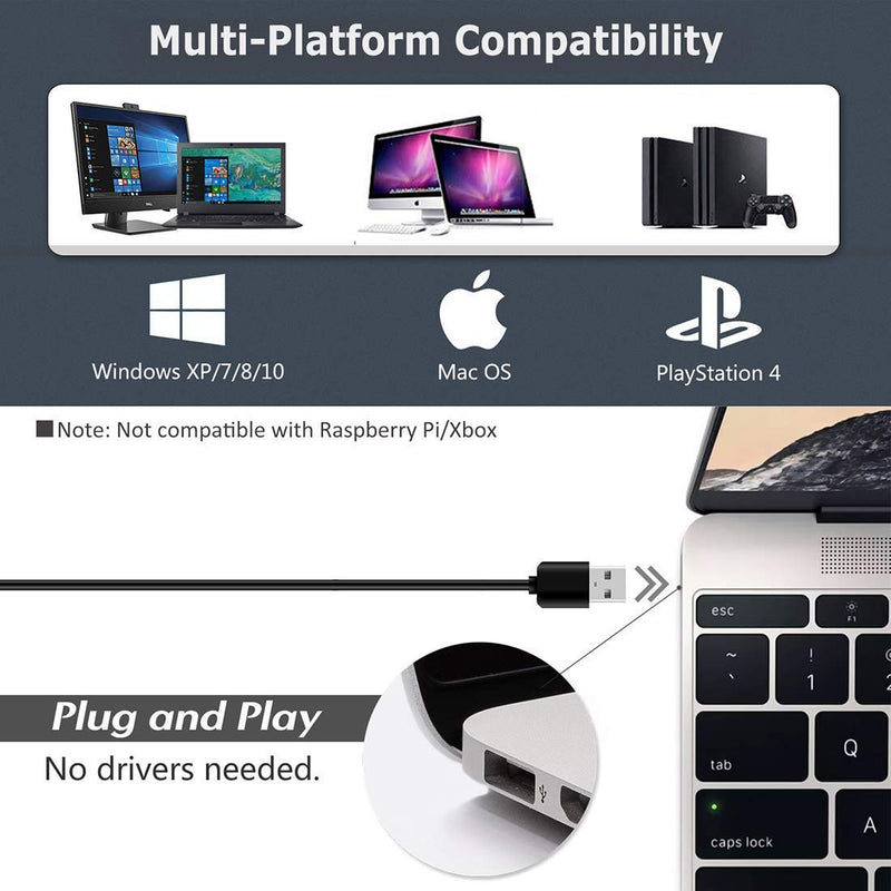 JOUNIVO USB Recording Microphone, Computer PC Podcast Condenser Cardioid Mic with Mute Button & LED Indicator for Laptop, Mac, PS4 - Vocal, Podcasting, Skype, YouTube, Streaming (JV603PRO) JV-603PRO