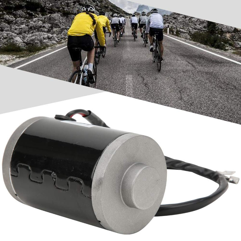 DC Brush Motor 24V 150W Magnet Permanent Motor High Speed Motor with Pulley for Electric Bicycle