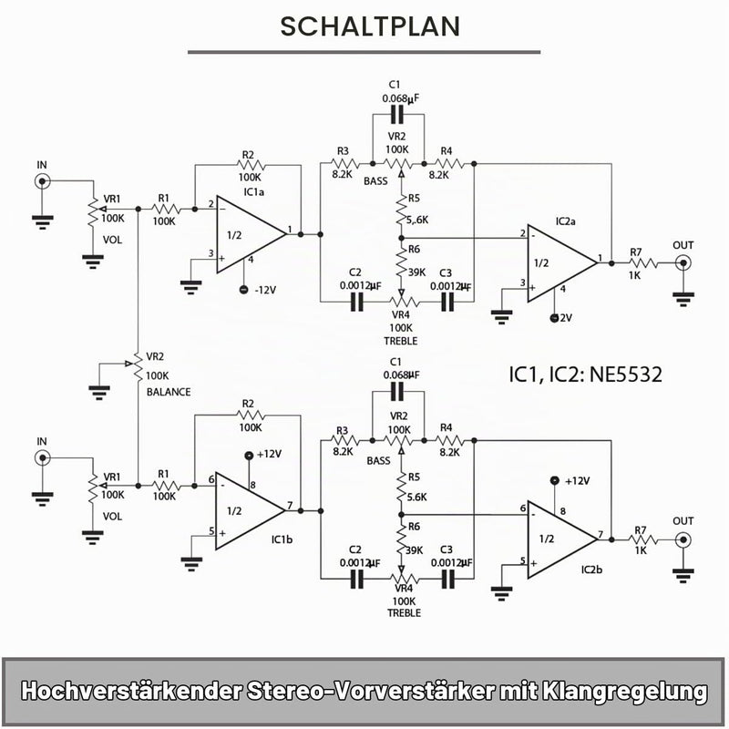 20pcs DIP-8 IC NE5532 NE5532P Dual Low Noise Operational Amplifier High Quality Precision Chip 38mA + 20pcs DIP-8 IC Socket for DIY Electronics Experiment