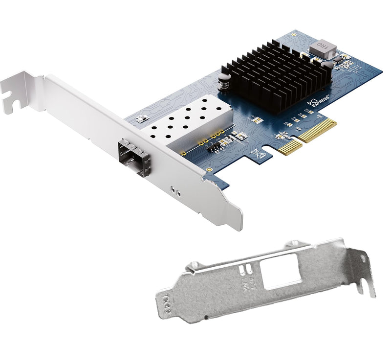 10Gb Open SFP+ PCI-e Network Card, with Intel 82599(X520-DA1) Controller, 10Gbps Ethernet Adapter, 10Gbe 10G NIC Card, Support Windows/Windows Server/VMware