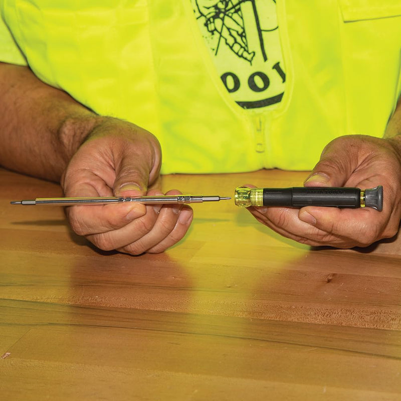 Klein Tools 80066 Precision Driver Kit with Multi-Bit Screwdriver and All-in-One Repair Tool Kit with 39 Bits for Apple Products, 2-Piece Screwdriver Set and 15-in-1 Screwdriver