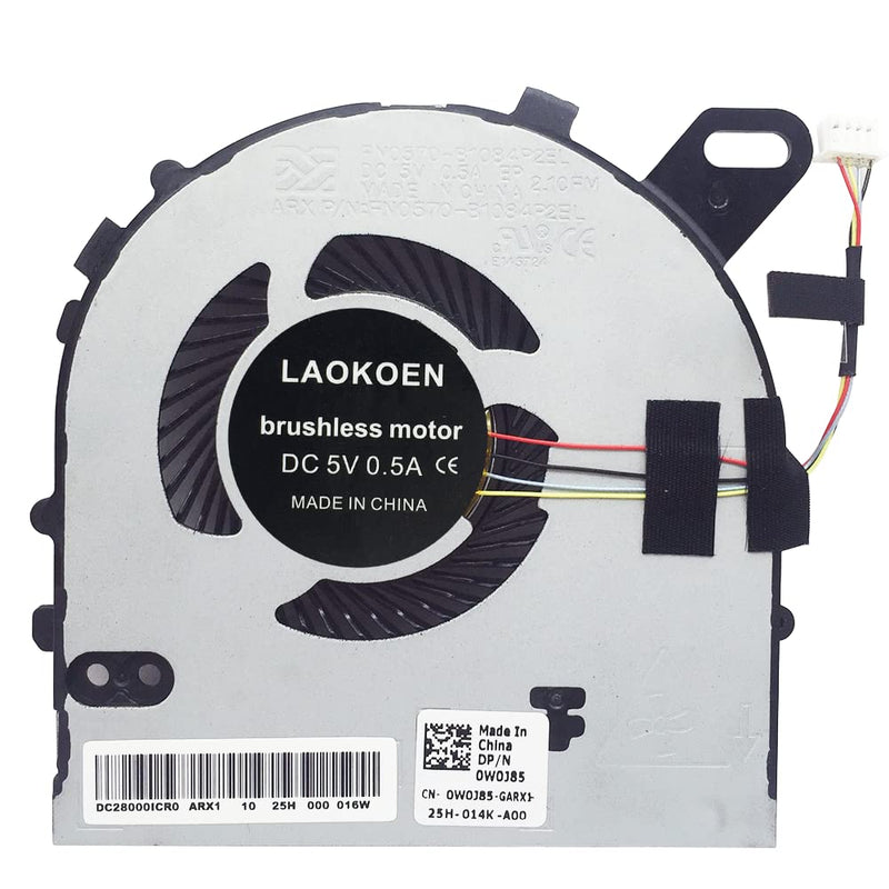 New Replacement Cooling Fans for dell inspiron 15-7572 7560 P61F Fan Vostro 5568 5468 Fan 14-7460 Integrated Graphics Laptop Fan, (Not fit 14-7460 Discrete Graphics Laptop Series Fan)
