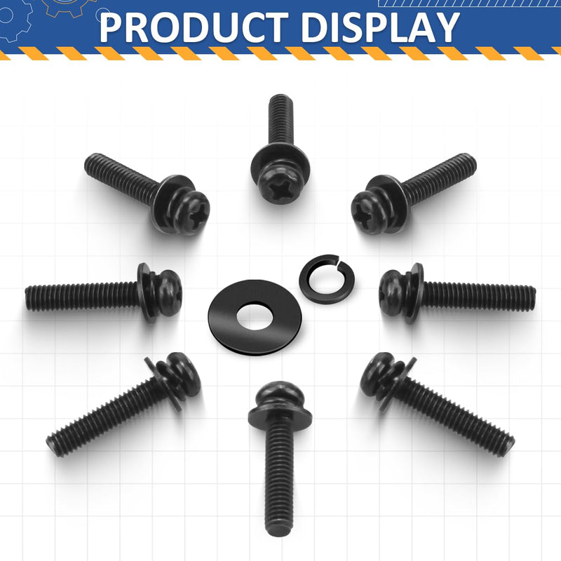 20 Pcs M4X20mm TV Base/Legs/Stand Screws Fit for LG 60UJ6050v 65UJ6300 65UJ6350
