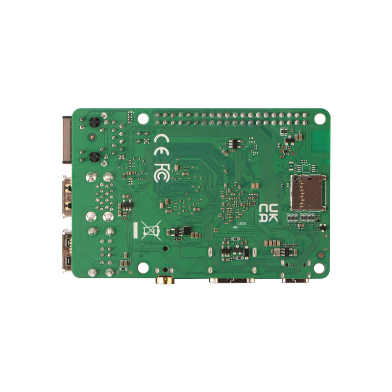Radxa Rock 2A Single Board Computer, RK3528A Quad-Core CPU, GPU, 4K HDMI and Gigabit Ethernet (RS113-D4T0) Radxa ROCK 2A 4GB