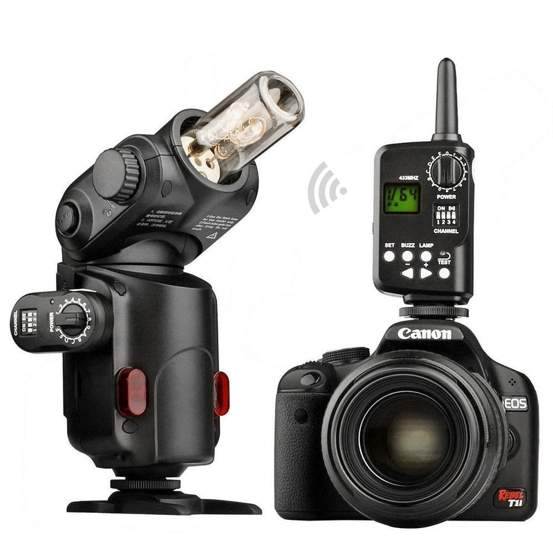 Godox FT-16 TTL Wireless Flash Trigger 433MHz 16 Channels with Reciever for Godox AD180, AD360 Speedlite, SK/GT/GS/DE/DP Series Studio Strobe Light