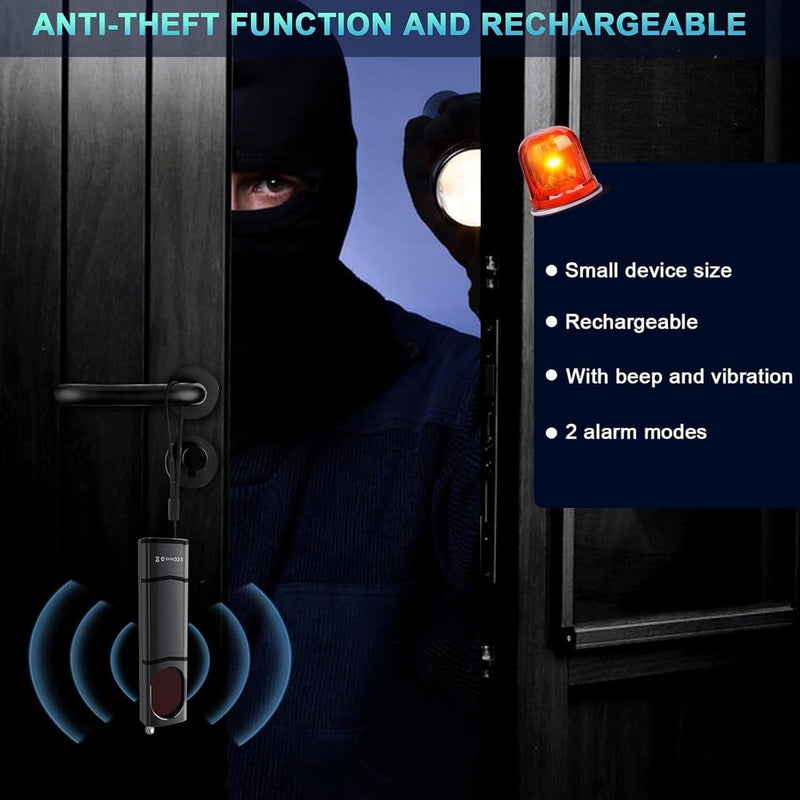 NuBits Hidden Camera Detectors,Spy Camera Finder,Portable Hidden Bug and Camera Detector,5 Levels Sensitivity 6 Modes,Wireless Rechargeable for Home,Car,Office,Hotel,Travel, 1 Pack
