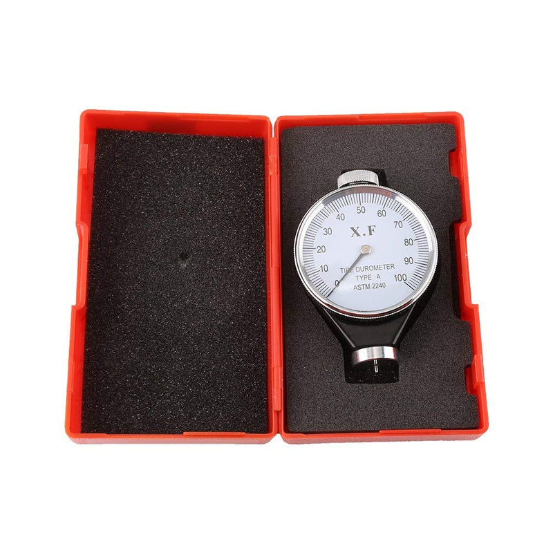 Hardness Tester Shore Type A/O/D Rubber Tire Durometer Hardness Tester 0-100 (Type O)