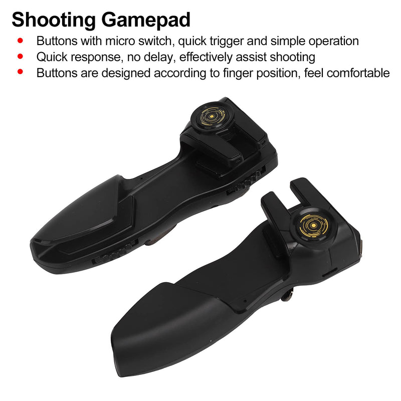 Gaming Controller Gamepad, Mobile Game Handle Controller 6 Finger Shooting Button Trigger Auxiliary Gamepad, for Smartphone/Tablet