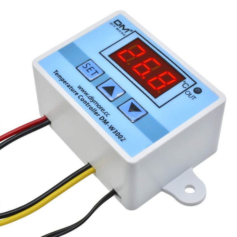 diymore Digital Temperature Controller AC 110V-220V Microcomputer Thermostat Controller Switch Module Ac110v-220v