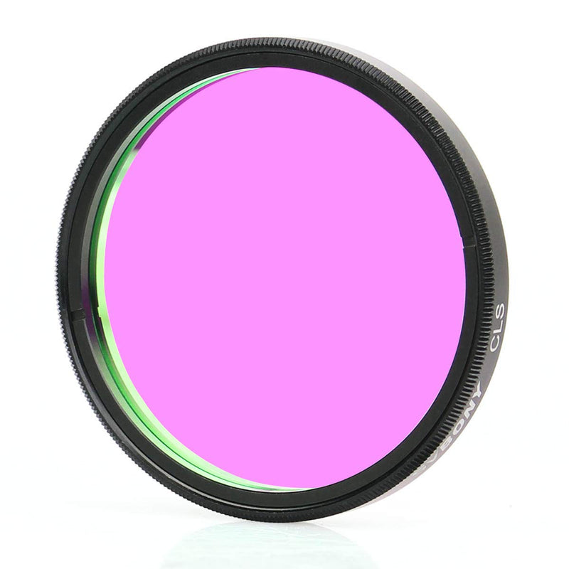 SVBONY Telescope Filter 2 inches CLS Filter City Light Pollution Reduction Filter Broadband Filter Suitable for Deep Sky Visual Astronomical Photography 2inch