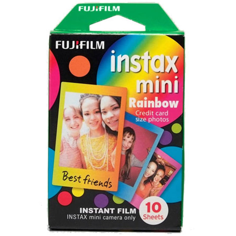 Fujifilm Instax Mini Instant Rainbow Film, 10 Sheets, 3 Value Set