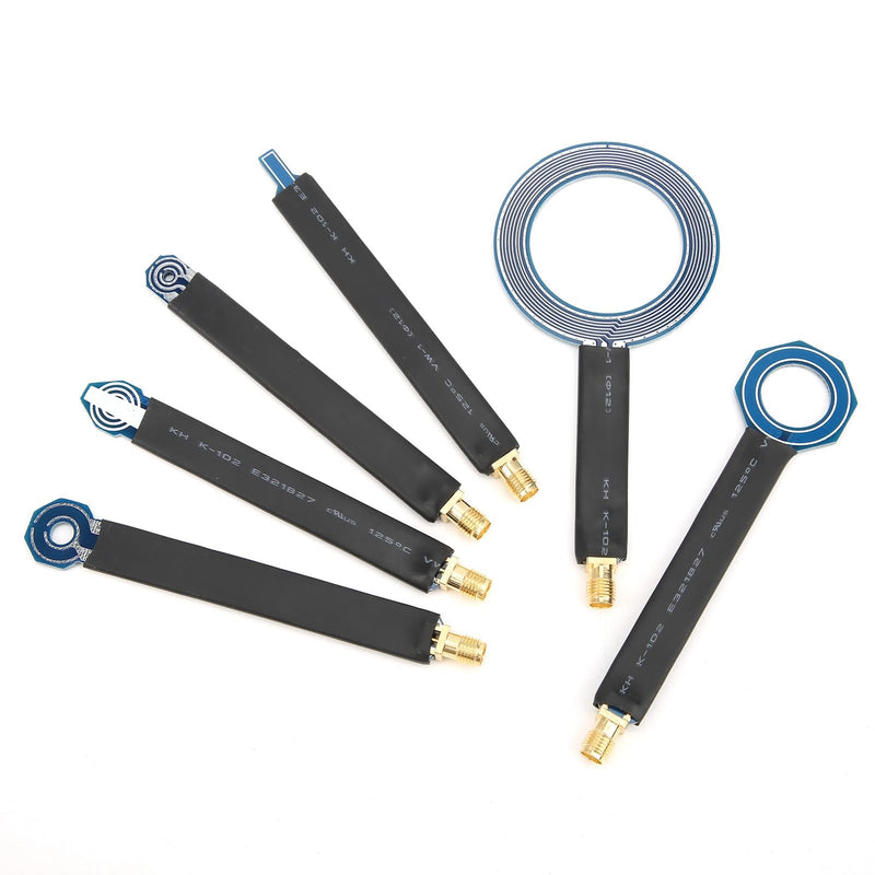 6 PCS. Near field magnetic field probe set, EMI SMA conduction radiation test antennas for electronic components with storage box, other electronic components