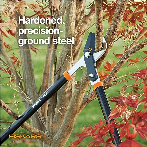 Fiskars 28" Power-Lever Garden Bypass Loppers, 1.75" Cut Capacity 28" Lopper