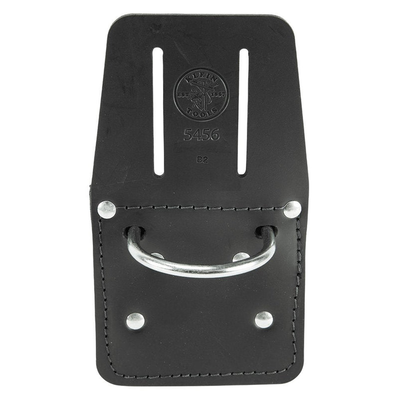 Klein Tools 5456 Leather Hammer Holder with Slotted Connection and Metal Ring (Pack of 4) Schwarz Pack of 4