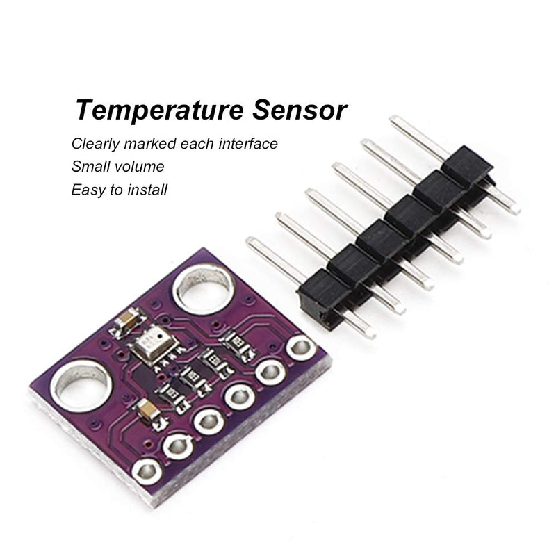 4PCs Atmospheric Pressure Sensor Module Temperature Humidity Digital Barometric Pressure Altitude Sensor GY-BMP280-3.3 Synthetic Cardboard
