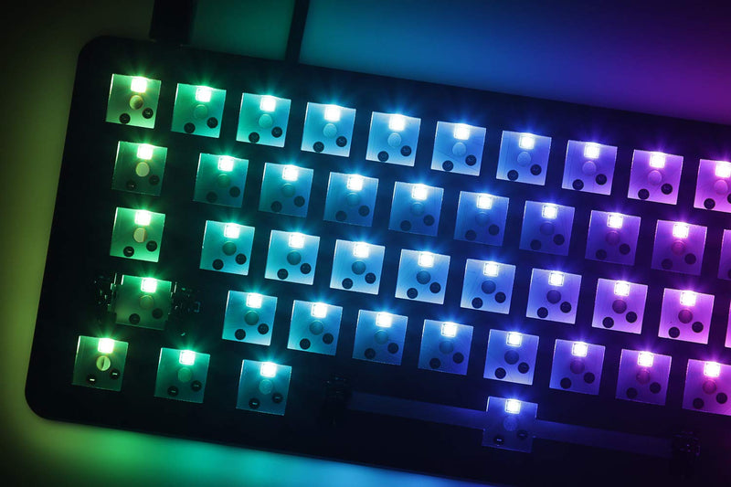DROP ALT Mechanical Keyboard — 65% (67 Key) Gaming Keyboard, Hot-Swap Switches, Programmable Macros, RGB LED Backlighting, USB-C, Doubleshot PBT, Aluminum Frame (Barebones, Gray) Barebones Space Gray