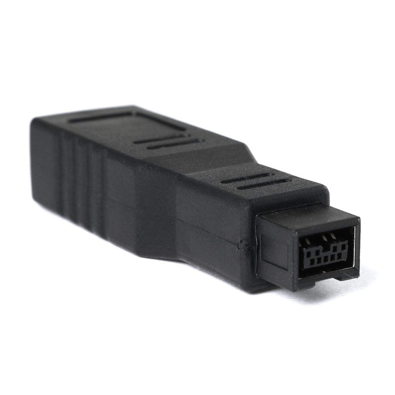 RLECS FireWire IEEE 1394 Type A 400 6 Pin Female to 1394 Type B 800 9 Pin Male Data Transfer Adapter Converter for MacBook Pro, Mac Mini, iMac etc