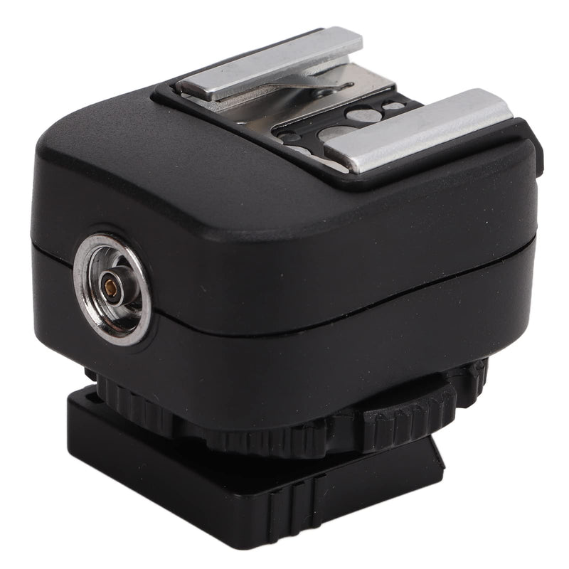 Hot Shoe Adapter, with Extra PC Sync Connection Port, Hotshoe Adapter, for A73 A9 Series Camera to for Flash