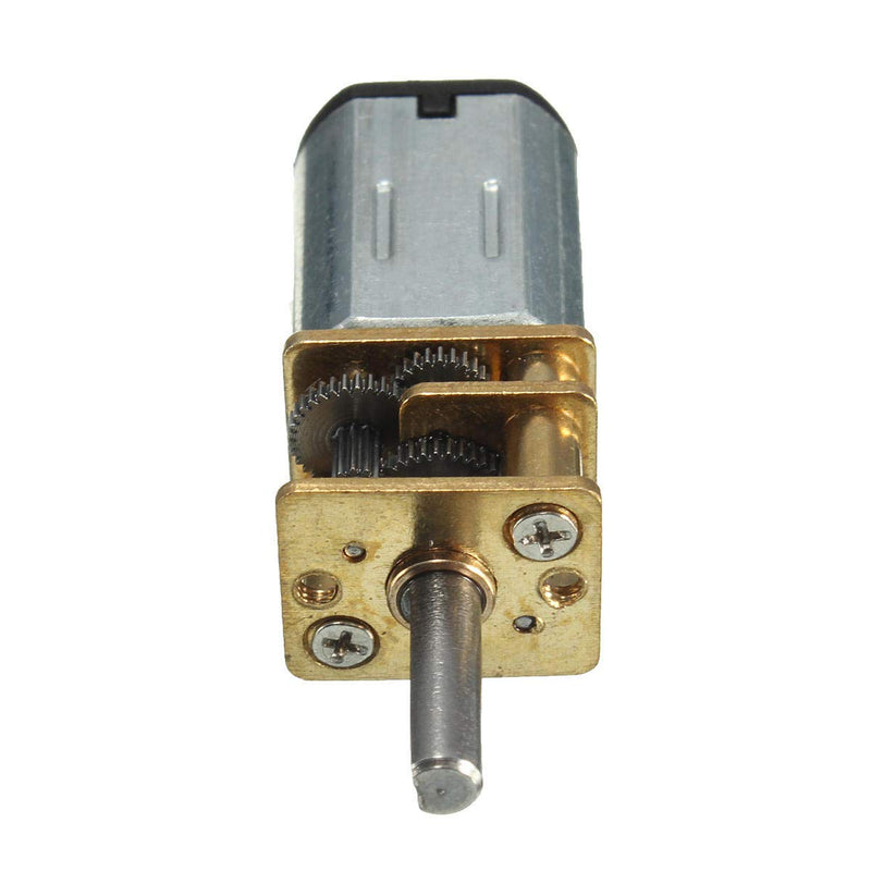 DollaTek 2Pcs DC 9V 105 RPM 3mm Shaft Mini Metal Gear Gear Motor GA12-N20