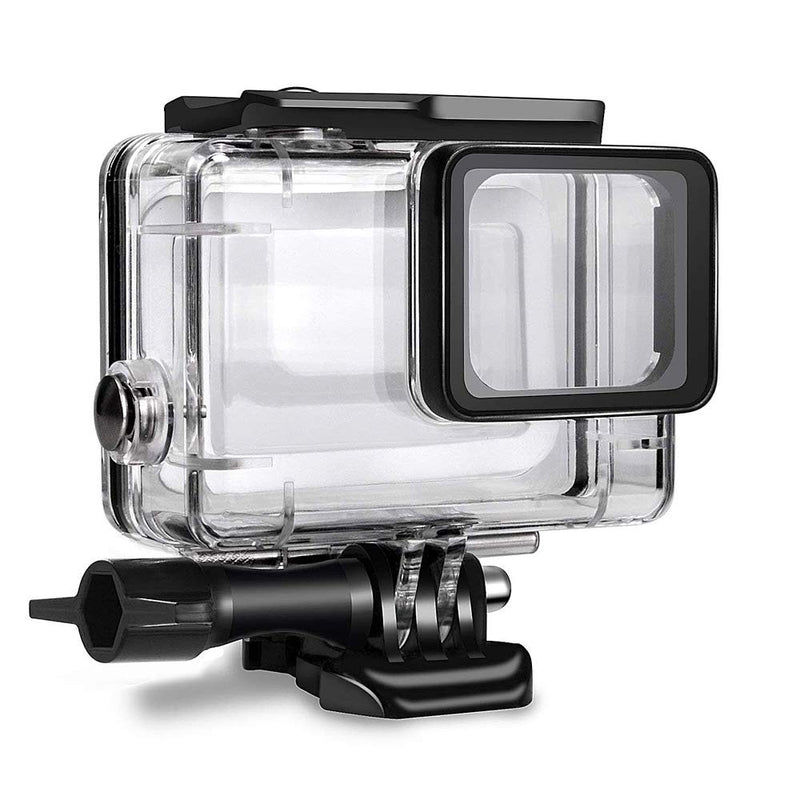 60M/196FT Waterproof Housing Case for Go Pro Hero 7/6/5 Black(2018), Waterproof Case Diving Protective Housing Shell with Touchable Cover for Go Pro Action Camera Underwater Dive Case Shell