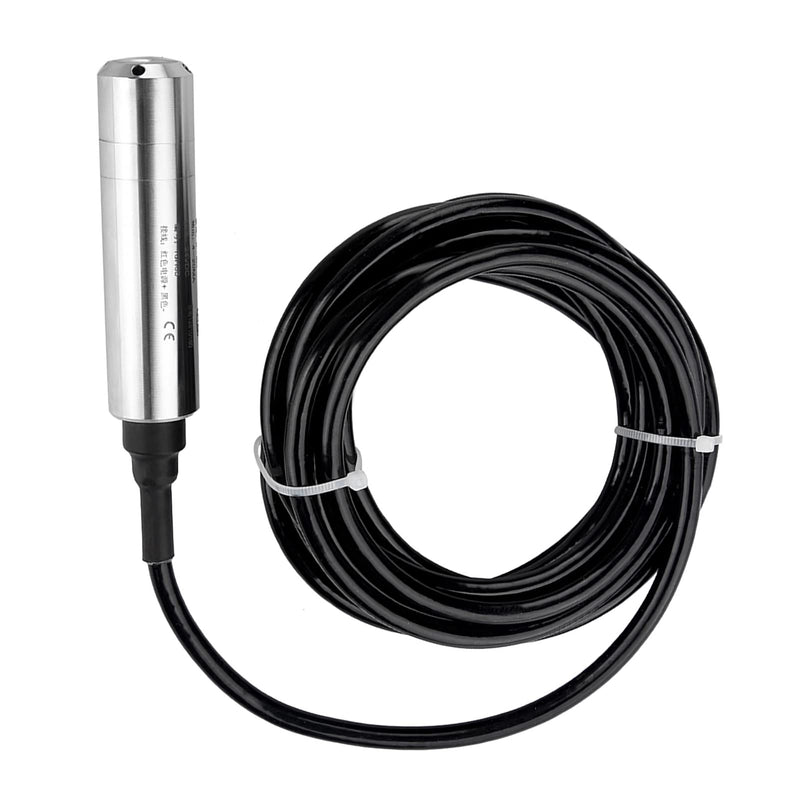 DC 24V 4-20mA Plug-In Level Sensor ALS-MPM-2F for Depth Measurement 0-5m, Stainless Steel, Anti-Corrosion, Anti-Clogging
