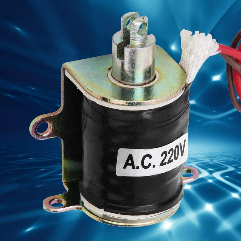 Mechanical Solenoid Electromagnet SAL-02 3N 10mm Stroke Electric Frame Open Frame Electromagnet 220VAC