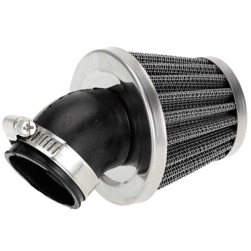 HIAORS 38mm Bent Rubber Tube Air Filter Cleaner for 110cc 125cc CRF SSR Sunl Taotao Pit Dirt Bike ATV Quad