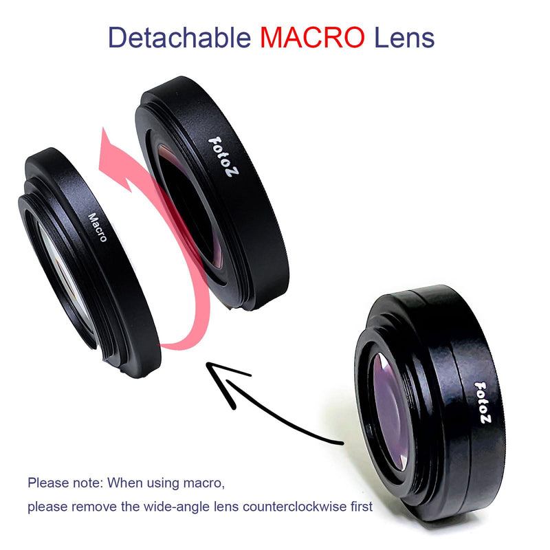 40.5mm 0.75x Wide Angle Conversion Lens(w/Macro), Mini HD Wide & Macro Lens, for Sony ZV-1F ZV-E10 A6100 A6400 A6600 A6700 Accessories, Compatible with kit Lens 16-50mm(SELP1650) (Silvery) Silvery