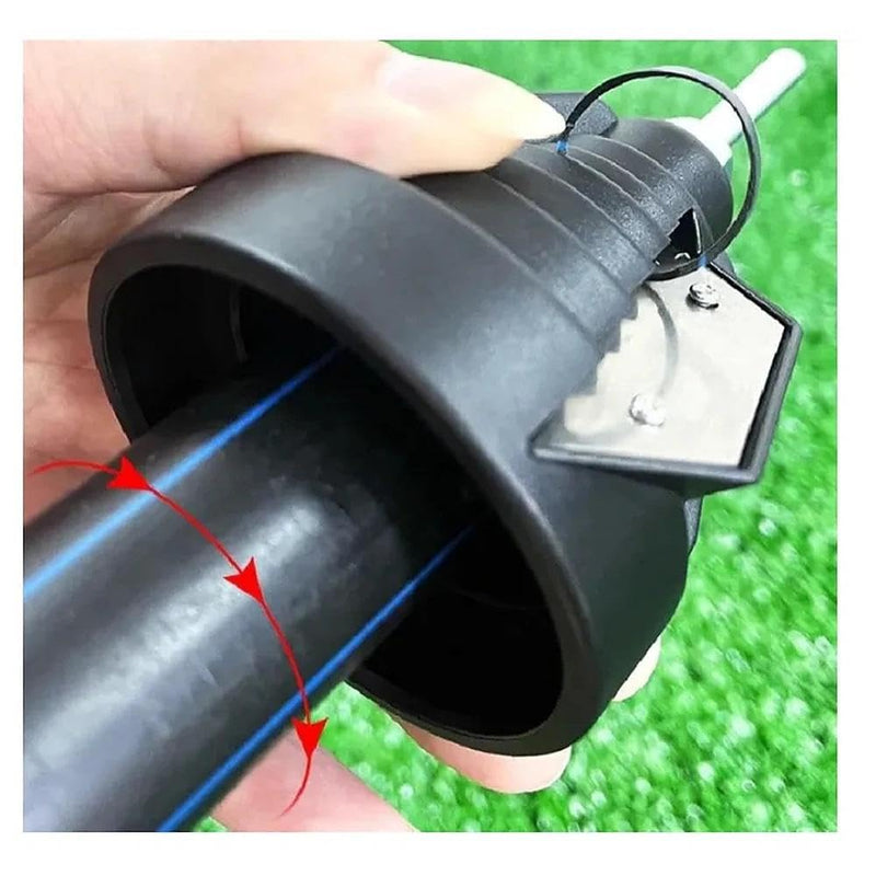 VOSSOT Plastic Pipe Chamfer Tool, Deburrer, Pe Pipe Deburrer, Deburring Tool, for 20-63 mm Plastic Pipes, Hand Deburring for Inner and Outer Edge, Ideal for Plumbing, Construction & DIY, PVC, PP, PE Pipes
