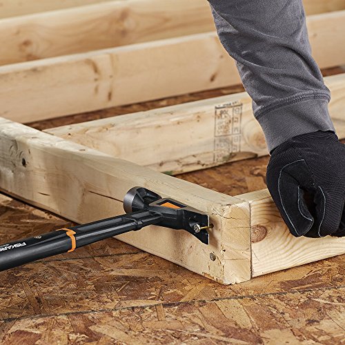 Fiskars Pro IsoCore 16" Milled-Face Framing Hammer with Rip Claw, 28oz Milled Face Framing 28 oz