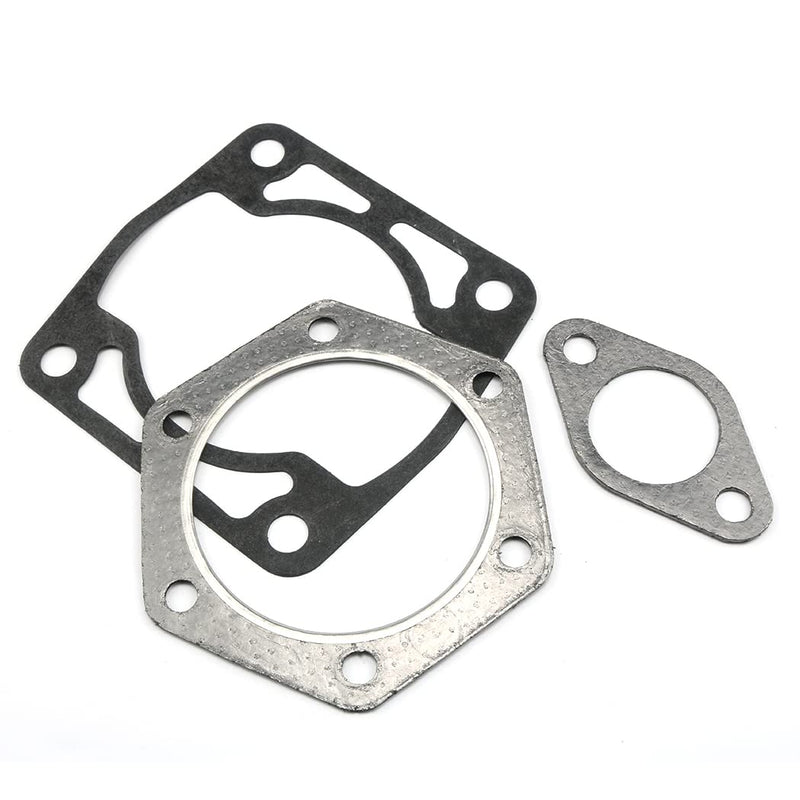 Top End Gasket Set Cylinder, Head, Exhaust Fit for EZGO 2 Cycle Gas Golf Cart 1980-1988