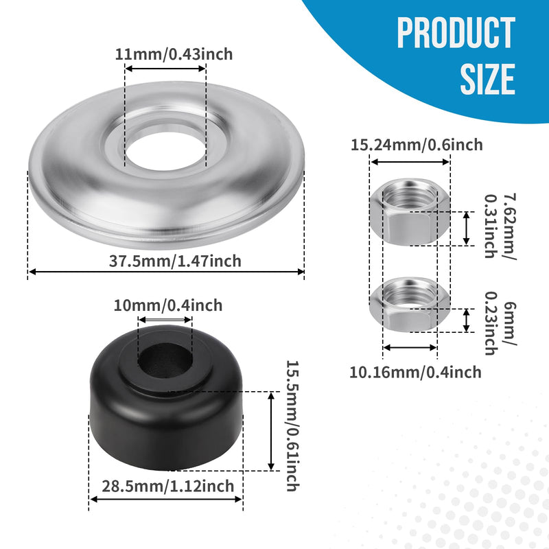 Golf Cart Shock Absorber Bushing Kit 1011415 for Club Car DS/Precedent 1982-Up EZGO TXT/Marathon 1989-Up