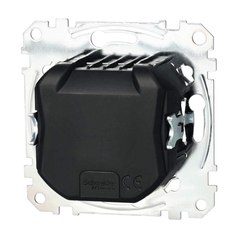 Schneider Electric Merten MEG5161-0000 flush-mounted relay switching insert 1-gang for ohmic, inductive and capacitive loads such as incandescent lamps, energy-saving lamps 1-gang