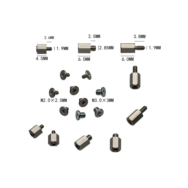m.2 Screw kit,m.2 ssd Screw, nvme Screw for Asus Gigabyte MSI Motherboards. Laptop Nvme m.2 Screw kit