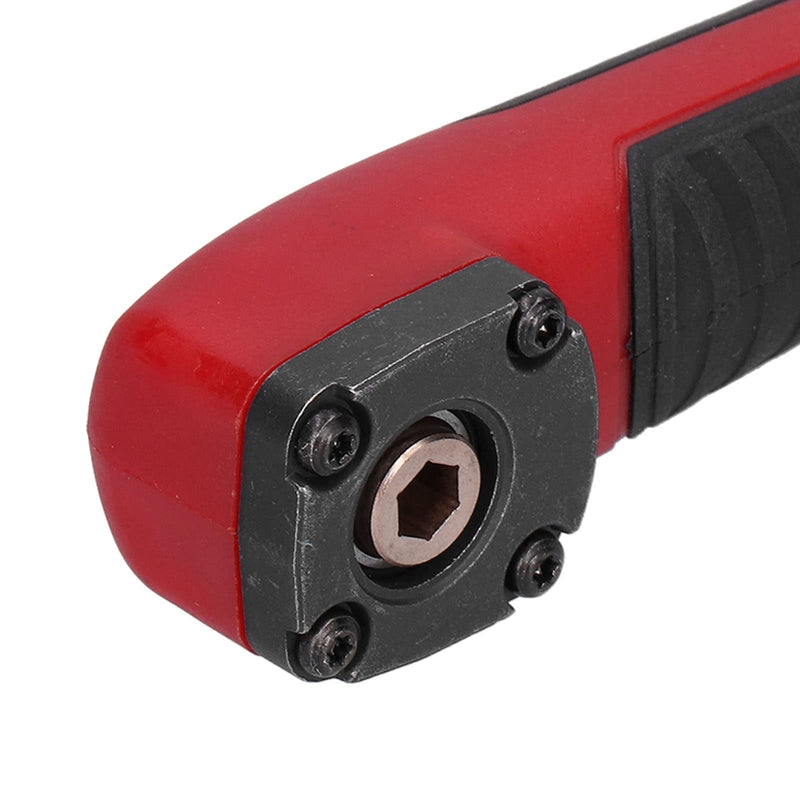 Shockwave Right Angle Adapter, Multifunctional Red 90 Degree Impact Driver Drill Adapter, Right Angle Drill Attachment Adapter