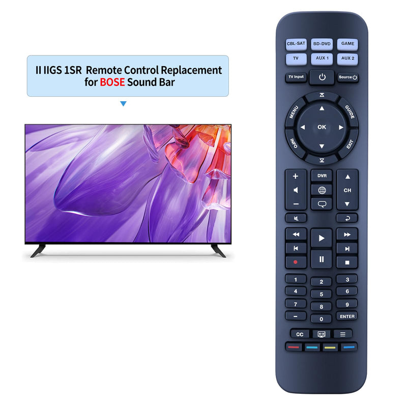 RETROSUN Replacement Remote Control for Bose Cinemate Serie 2 Cinemate II IIGS 1SR Solo RC-PWS