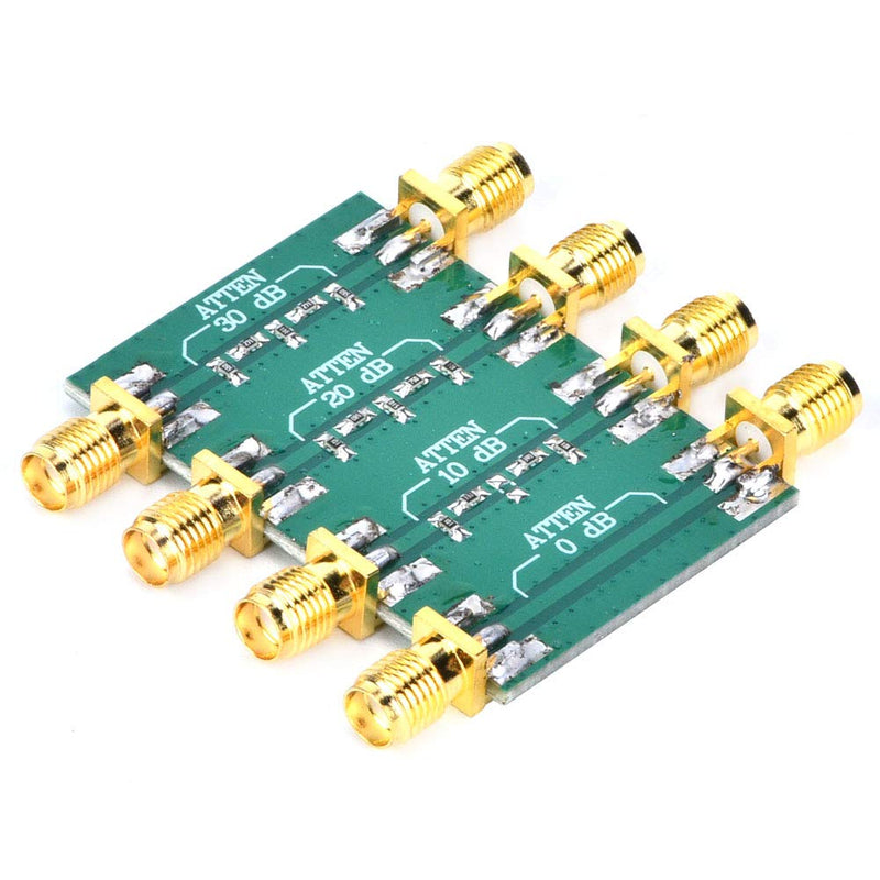 SMA Fixed Attenuator 50 Ohm DC to 4.0 GHz High Frequency Attenuator with Two SMA Sockets for RF Applications