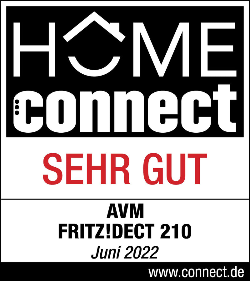 AVM FRITZ!DECT 210 (intelligent socket for smart home, controllable to save energy, with splash protection (IP 44) for outdoor use) Single