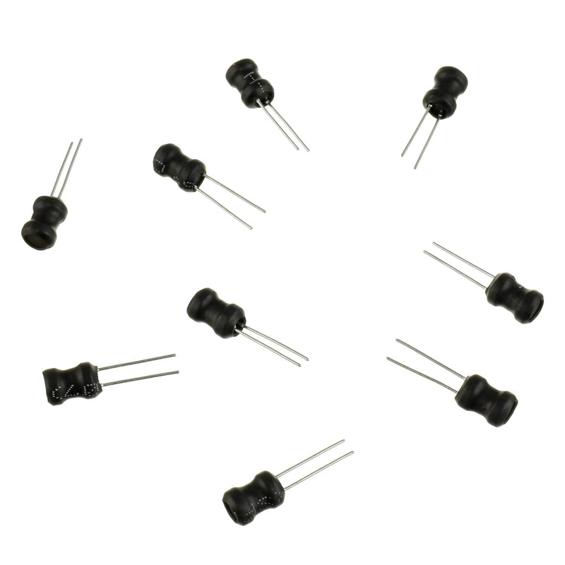 BOJACK 15 Values 160 Pieces Inductance 10 uH to 20 mH DIP Radial Power Choke Inductors Assortment