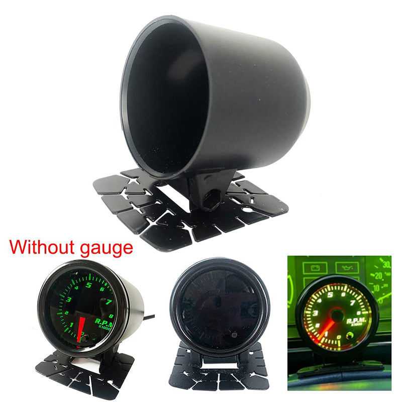 Universal 52mm 2" Single Gauge Pod Dash Swivel Mount Holder Fits for Automotive Replacement Housing Pods Meter Cup (Small) Small