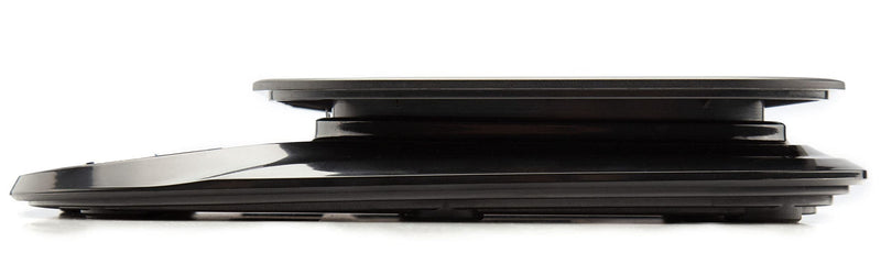 Talking Kitchen Scales - Big Numbers with Clear Loud Voice North American Accent (Black) Black