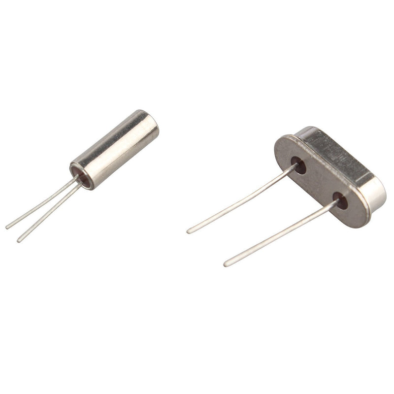 DollaTek 200PCS 10Value 32.768KHz ~ 48MHz DIY Quartz Crystal Oscillator Assorted Kit Assembly with Plastic Box