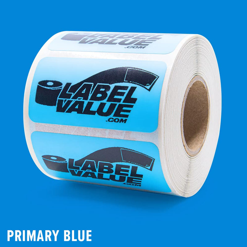 LabelValue.com | Custom Printed 2" x 1" Labels & Stickers, 1 Roll Per Pack