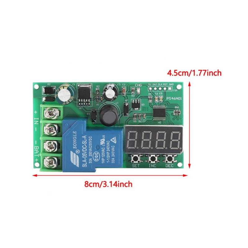 12V 24V 48V charger board, lead acid lithium battery overcharge protection board charging control module with LED display